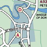 [Map showing this university's water resource]