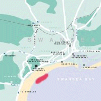 [Map showing this university's water resource]